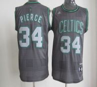 Boston Celtics -34 Paul Pierce Black Rhythm Fashion Stitched NBA Jersey