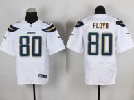 Nike San Diego Chargers #80 Malcom Floyd White Men’s Stitched NFL New Elite Jersey