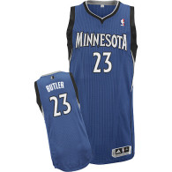 Minnesota Timberwolves -23 Jimmy Butler Blue Road Stitched NBA Jersey