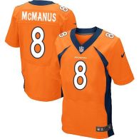 Nike Denver Broncos #8 Brandon McManus Orange Team Color Men's Stitched NFL New Elite Jersey