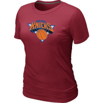 New York Knicks Big Tall Primary Logo Black Women T-Shirt (12)