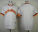 San Diego Padres Blank White 1984 Turn Back The Clock Stitched MLB Jersey