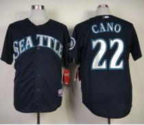 Seattle Mariners #22 Robinson Cano Navy Blue Cool Base Stitched MLB Jersey