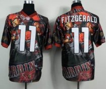 Nike Arizona Cardinals -11 Larry Fitzgerald Team Color NFL Elite Fanatical Version Jersey