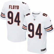 Nike Bears -94 Leonard Floyd White Stitched NFL Elite Jersey