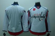 Washington Capitals Blank White 40th Anniversary Stitched NHL Jersey