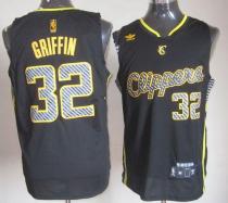 Los Angeles Clippers -32 Blake Griffin Black Electricity Fashion Stitched NBA Jersey