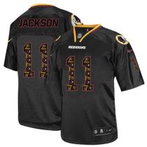 Nike Washington Redskins -11 DeSean Jackson New Lights Out Black Men's Stitched NFL Elite Jersey