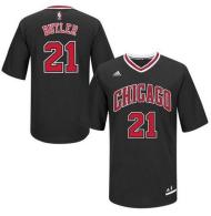 Chicago Bulls -21 Jimmy Butler Black Short Sleeve Stitched NBA Jersey
