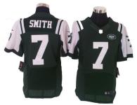 Nike New York Jets -7 Geno Smith Green Team Color Men's Stitched NFL Elite Jersey