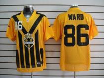 Nike Pittsburgh Steelers #86 Hines Ward Gold 1933s Throwback Men's Stitched NFL Elite Jersey