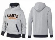 San Francisco Giants Pullover Hoodie Grey Black