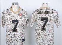 Nike San Francisco 49ers -7 Colin Kaepernick Camo USMC Mens Stitched NFL Elite Jersey