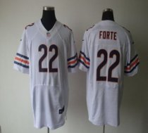 Nike Bears -22 Matt Forte White Stitched NFL Elite Jersey