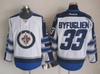 Winnipeg Jets -33 Dustin Byfuglien White 2011 Style Stitched NHL Jersey