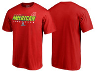 2017 PRO BOWL RED PROS AMERICAN T-SHIRT