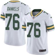 Nike Packers -76 Mike Daniels White Stitched NFL Vapor Untouchable Limited Jersey