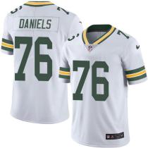 Nike Packers -76 Mike Daniels White Stitched NFL Vapor Untouchable Limited Jersey