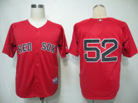 Boston Red Sox #52 Bobby Jenks Red Stitched MLB Jersey