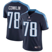 Nike Titans -78 Jack Conklin Navy Blue Alternate Stitched NFL Vapor Untouchable Limited Jersey