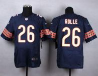 Nike Bears -26 Antrel Rolle Navy Blue Team Color Men's Stitched NFL Elite Jersey