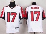 Nike Atlanta Falcons 17 Devin Hester White Stitched NFL Elite Jersey