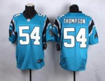 Nike Carolina Panthers -54 Shaq Thompson Blue Alternate Stitched NFL Elite jersey