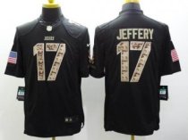 Nike Chicago Bears -17 Alshon Jeffery Black Salute To Service Jersey