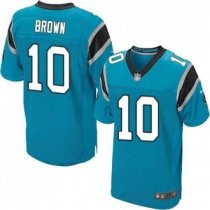 Nike Carolina Panthers -10 Corey Brown Blue Alternate Stitched NFL Elite Jersey
