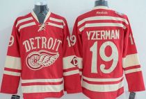 Detroit Red Wings -19 Steve Yzerman Red 2014 Winter Classic Stitched NHL Jersey