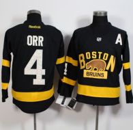 Boston Bruins -4 Bobby Orr Black 2016 Winter Classic Stitched NHL Jersey