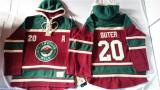 Minnesota Wild -20 Ryan Suter Red Sawyer Hooded Sweatshirt Stitched NHL Jersey