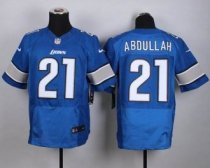 Nike Detroit Lions -21 Ameer Abdullah Blue Team Color Stitched NFL Elite jersey