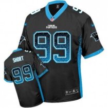 Nike Carolina Panthers -99 Kawann Short Black Team Color Stitched NFL Elite Drift Fashion Jersey