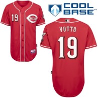 Cincinnati Reds -19 Joey Votto Red Cool Base Stitched MLB Jersey