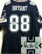 Nike Dallas Cowboys #88 Dez Bryant Navy Blue Team Color Men's Stitched NFL Elite Autographed Jersey