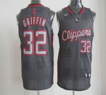 Los Angeles Clippers -32 Blake Griffin Black Rhythm Fashion Stitched NBA Jersey