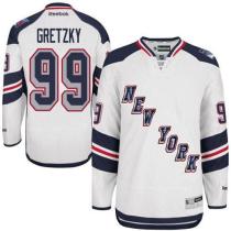New York Rangers -99 Wayne Gretzky White 2014 Stadium Series Stitched NHL Jersey