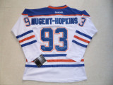 Edmonton Oilers -93 Nugent-Hopkins White Stitched NHL Jersey