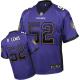 Nike Ravens -52 Ray Lewis Purple Team Color Men's Stitched NFL Elite Drift Fashion Jersey