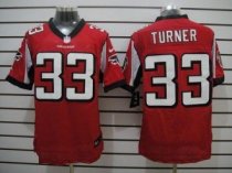 Nike Falcons 33 Michael Turner Red Team Color Stitched NFL Elite Jersey