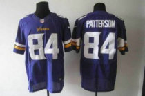 Nike Vikings -84 Cordarrelle Patterson Purple Team Color Stitched NFL Elite Jersey