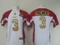 Nike Arizona Cardinals -3 Carson Palmer White Super Bowl 50 Collection Men's Stitched NFL Elite Jers