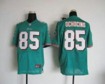 Nike Dolphins -85 Chad Ochocinco Aqua Green Team Color Stitched NFL Elite Jersey