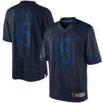 NEW Brandon Marshall Chicago Bears Drenched Limited Jerseys(Navy Blue)