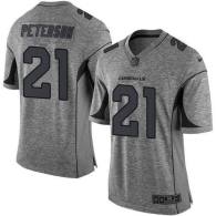 Nike Arizona Cardinals -21 Patrick Peterson Gray Stitched NFL Limited Gridiron Gray Jersey