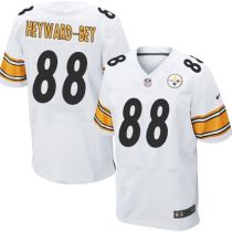 Nike Pittsburgh Steelers #88 Darrius Heyward-Bey White Men's Stitched NFL Elite Jersey