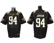 Nike New Orleans Saints -94 Cameron Jordan Black 2016 Pro Bowl Stitched NFL Elite Jersey
