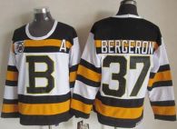 Boston Bruins -37 Patrice Bergeron White CCM Throwback 75TH Stitched NHL Jersey