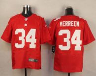 Nike New York Giants #34 Shane Vereen Red Alternate Men's Stitched NFL Elite Jersey